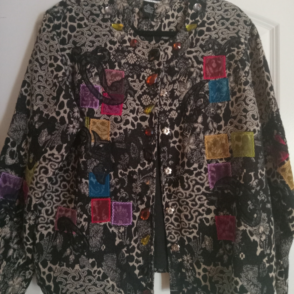 Drapers Studio beaded Jewel Blazer